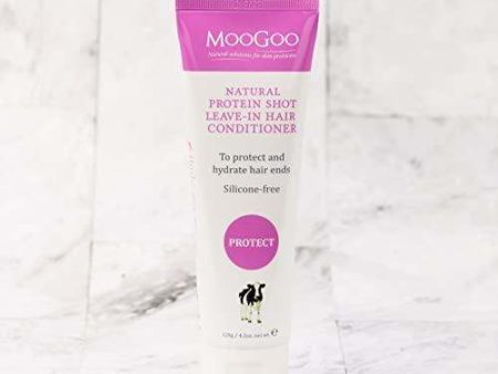 MooGoo Natural Protein Shot Leave-in Conditioner 120g Online now