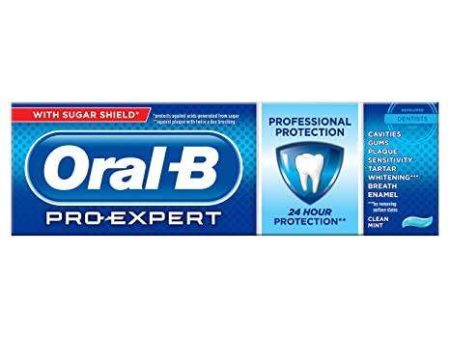 Oral-B Pro Expert Clean Mint Toothpaste 75ml Discount