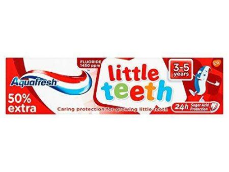 Aquafresh Little Teeth T Pste 3-5y Hot on Sale