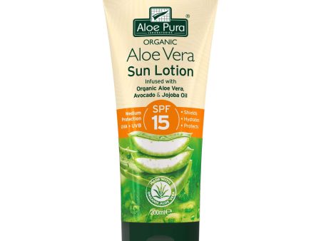 Aloe Pura Sun Lotion SPF15 Online now