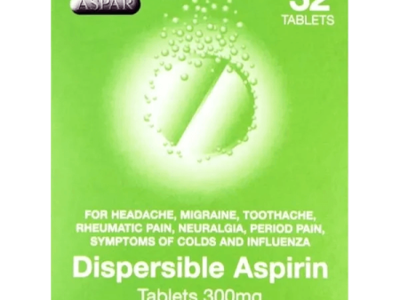 Aspirin 300mg Tablets Pack of 32 on Sale