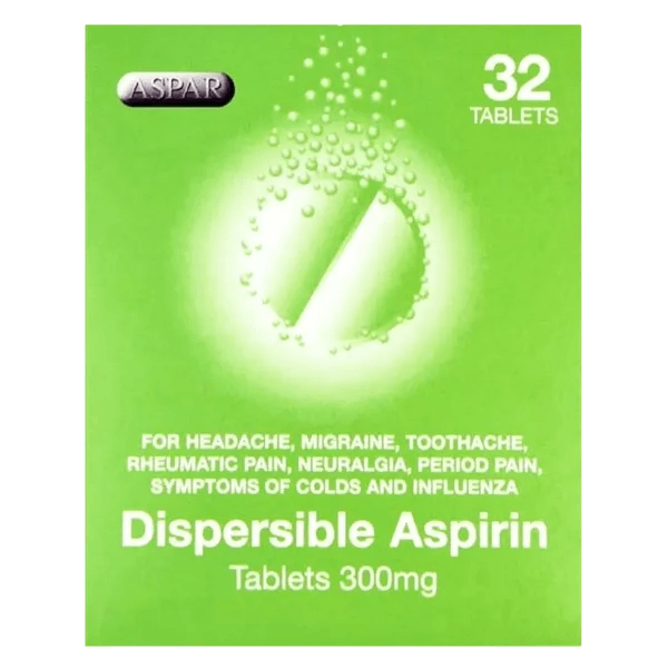 Aspirin 300mg Tablets Pack of 32 on Sale