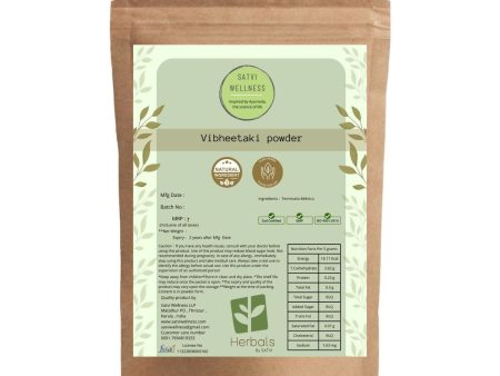 Satvi Wellness Vibhitaki Powder For Sale