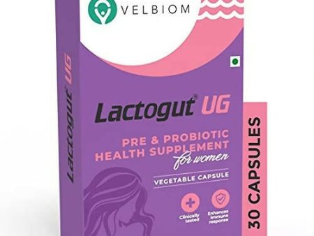 Velbiom Lactogut UG Probiotics Capsules For Women s For Discount