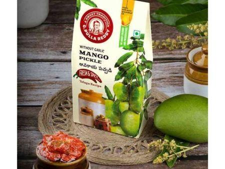 Pulla Reddy Mango Pickle Without Garlic Online now