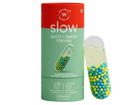 Wellbeing Nutrition Slow Multi + Omega for Him Capsules Fashion