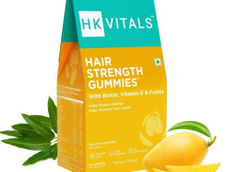 HK Vitals Hair Strength Biotin Gummies - Mango Flavor Online