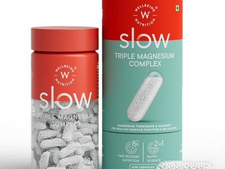 Wellbeing Nutrition Slow Triple Magnesium Complex Capsules Fashion