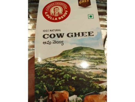 Pulla Reddy 100% Natural Cow Ghee | 100% Pure and Natural | Desi Cow Ghee | Boosts Immunity | Rich in Aroma & Flavor Online now