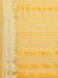 Kalini Yellow & Golden Woven Design Saree Online now