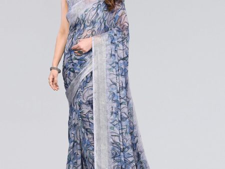 Kalini Abstract Printed Zari Saree Online now