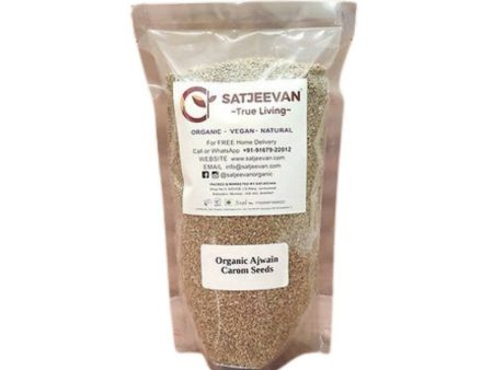 Satjeevan Organic Ajwain Carom Seeds Hot on Sale