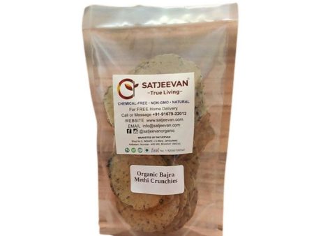 Satjeevan Organic Bajra Methi Crunchies Cheap