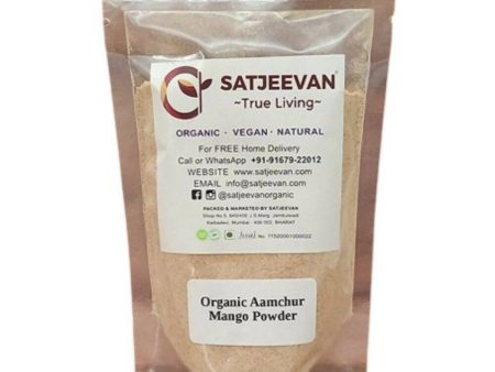 Satjeevan Organic Aamchur Mango Powder For Cheap