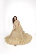 Aastha Fashion Women s Beige Faux Georgette Multi Sequins Work Party Wear Lehenga Choli Fashion