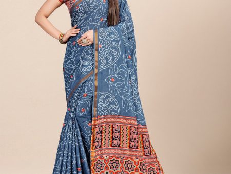 Kalini Bandhani Printed Pure Cotton Bandhani Saree Supply