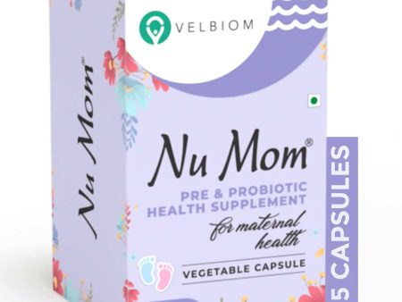 Velbiom Nu Mom Probiotic Health Capsules For Women Hot on Sale