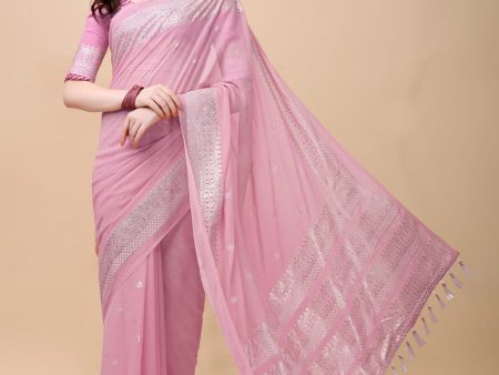 Kalini Woven Design Zari Silk Cotton Kasavu Saree Online Hot Sale