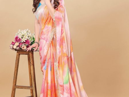 Kalini Abstract Printed Saree Hot on Sale