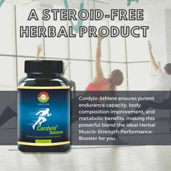 Cordy Herb Cordyio Athlete Capsules Fashion