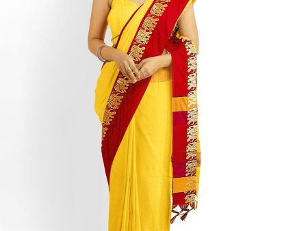 Kalini Zari Silk Cotton Banarasi Saree Cheap