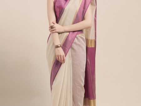 Kalini Zari Pure Cotton Saree Online now