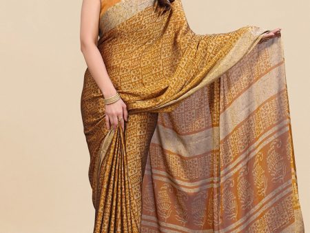 Kalini Batik Poly Chiffon Saree Sale